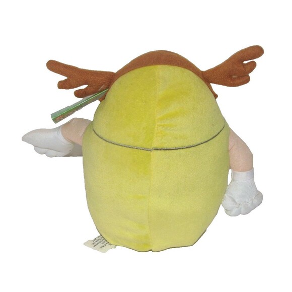 M & M's Animated Shakers Yellow Plush M & M Christmas "Up on the Housetop" - Picture 2 of 2
